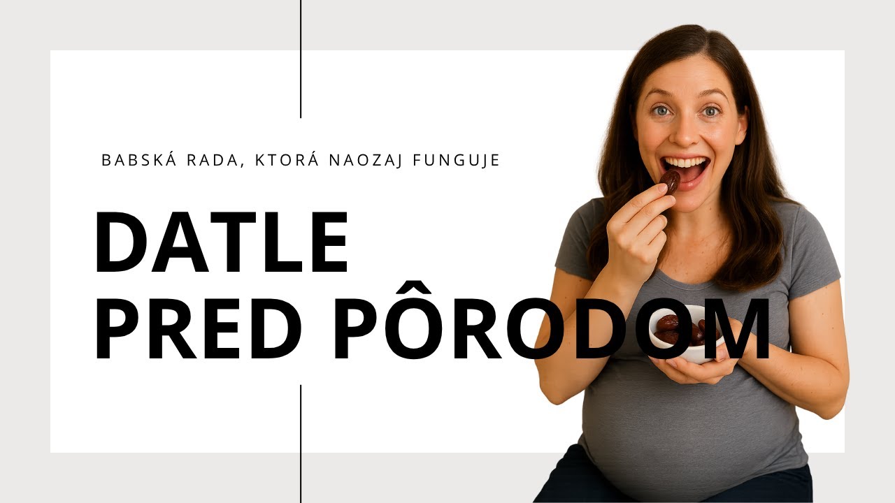 Datle pred pôrodom: Jediná babská rada, ktorá fakt funguje a účinky potvrdila veda. Vyvolajú pôrod?