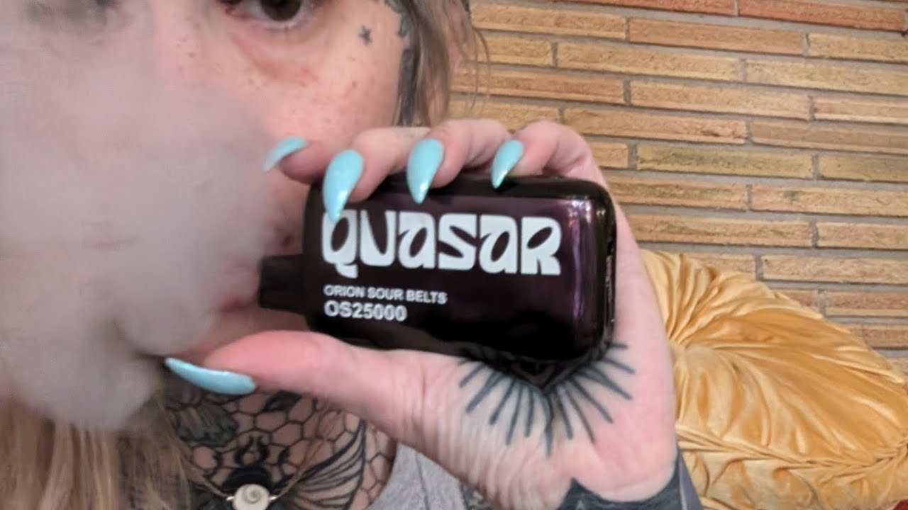 quasar by Lost Mary* Orion sour belts* and * seriously sour watermelon*