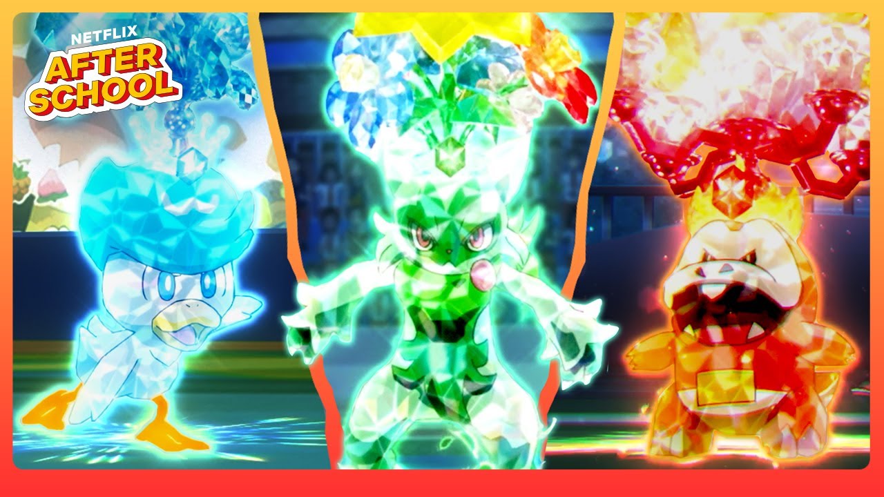 Tera Training & Battles! 💎🔥 Pokémon Horizons: Season 2 | Netflix Family