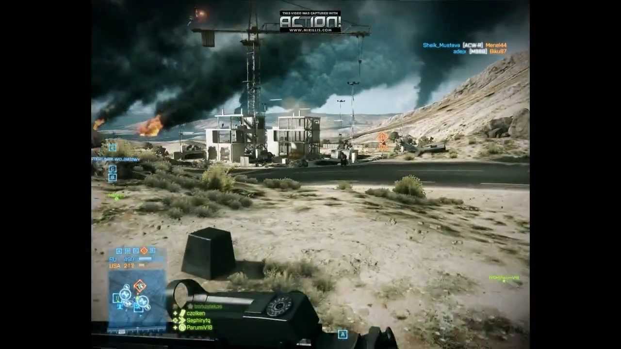 Battlefield 3 - Na jednym serwerze z Nexoshunter