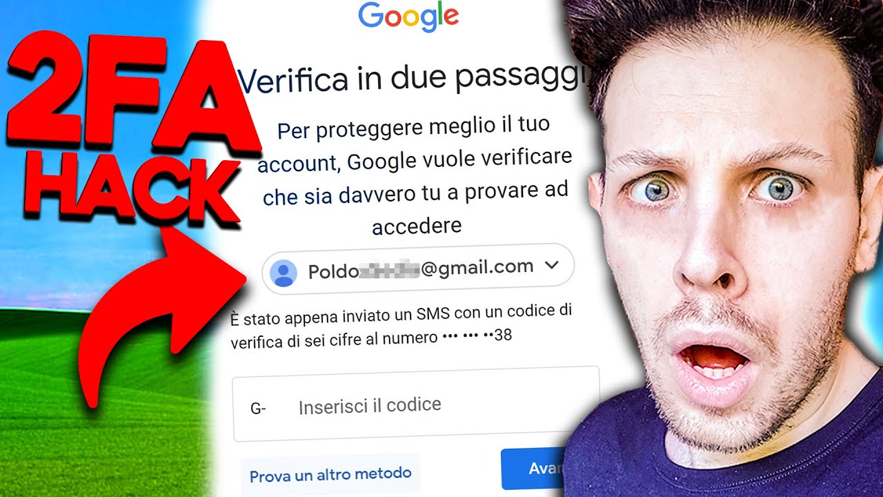 HACKERARE  La 2FA: Come Ho RUBATO i Dati Di Un Account. (E Come Evitarlo)