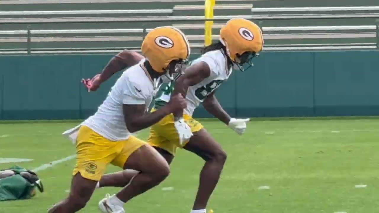 Green Bay Packers Receivers at OTA on May 27