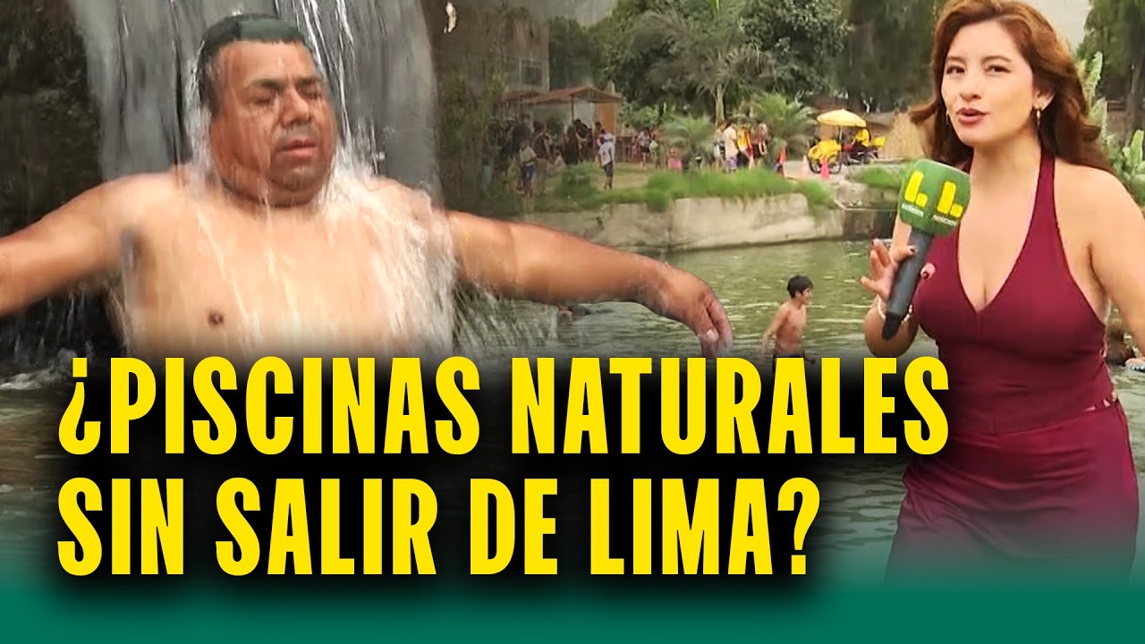 Piscinas naturales y curativas en Carabayllo: Visita Candamo