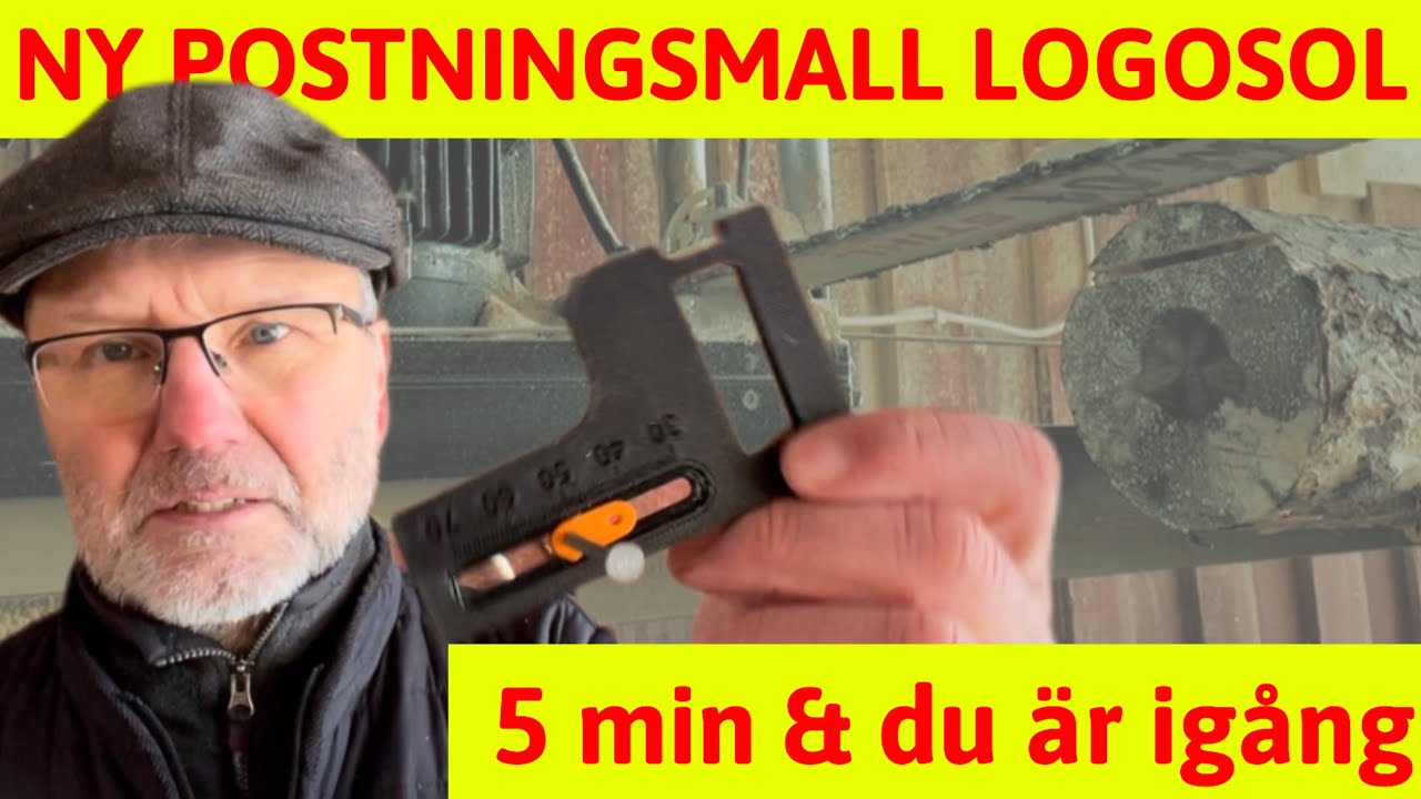 Ny Postningsmall till Solosågen tack vare Johannes och Anna
