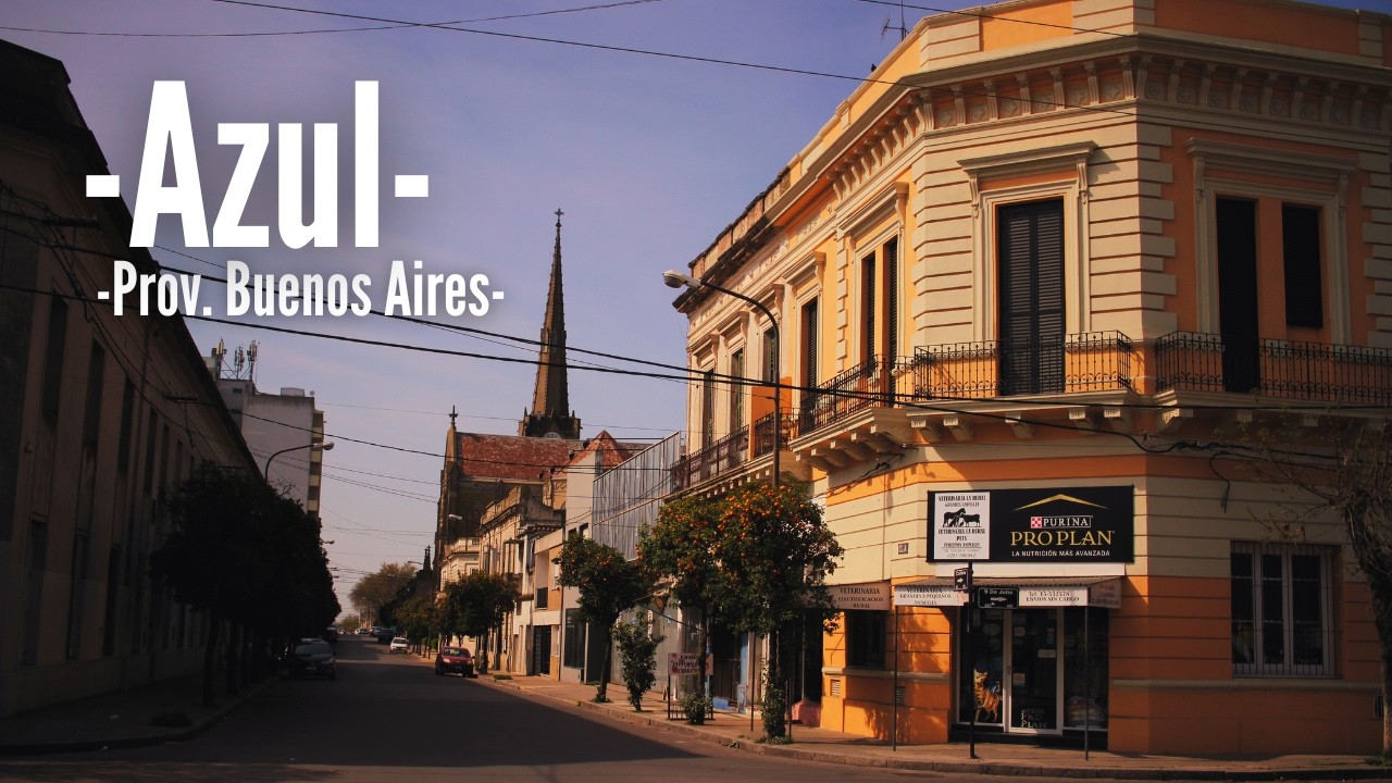 Esta fue una de las ciudades más ricas de toda Argentina | Azul, provincia de Buenos Aires