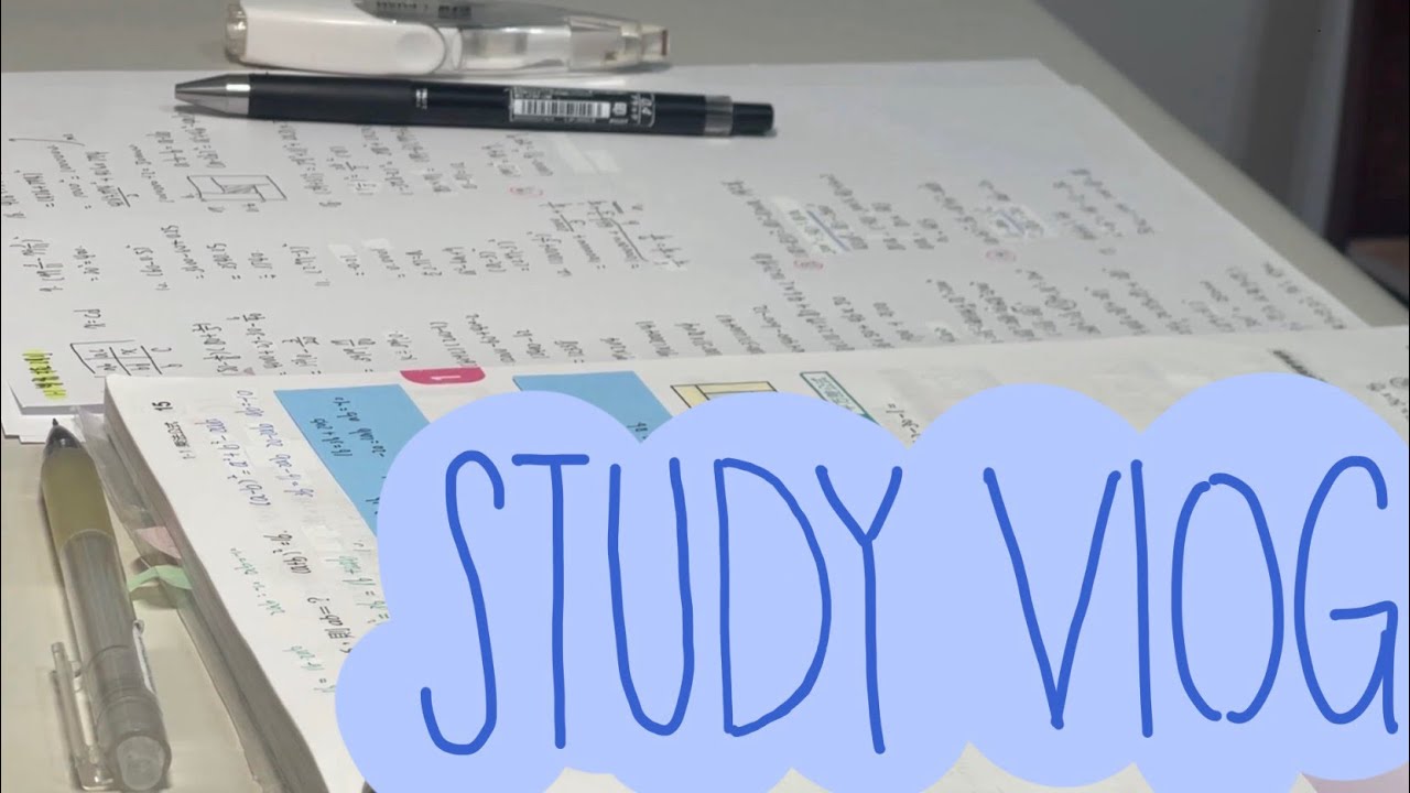 國中生Vlog📝😭在書桌前水了一隻影片