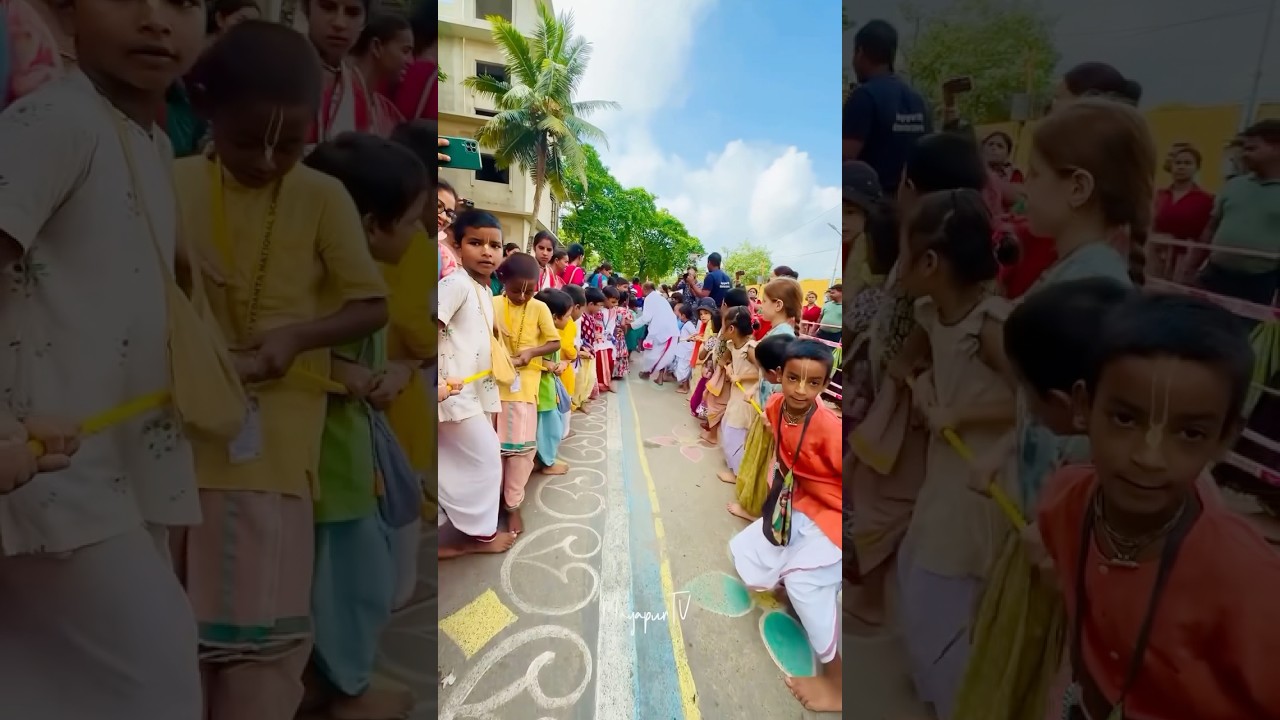 Children Ratha Yatra Sri Dham Mayapur 2025