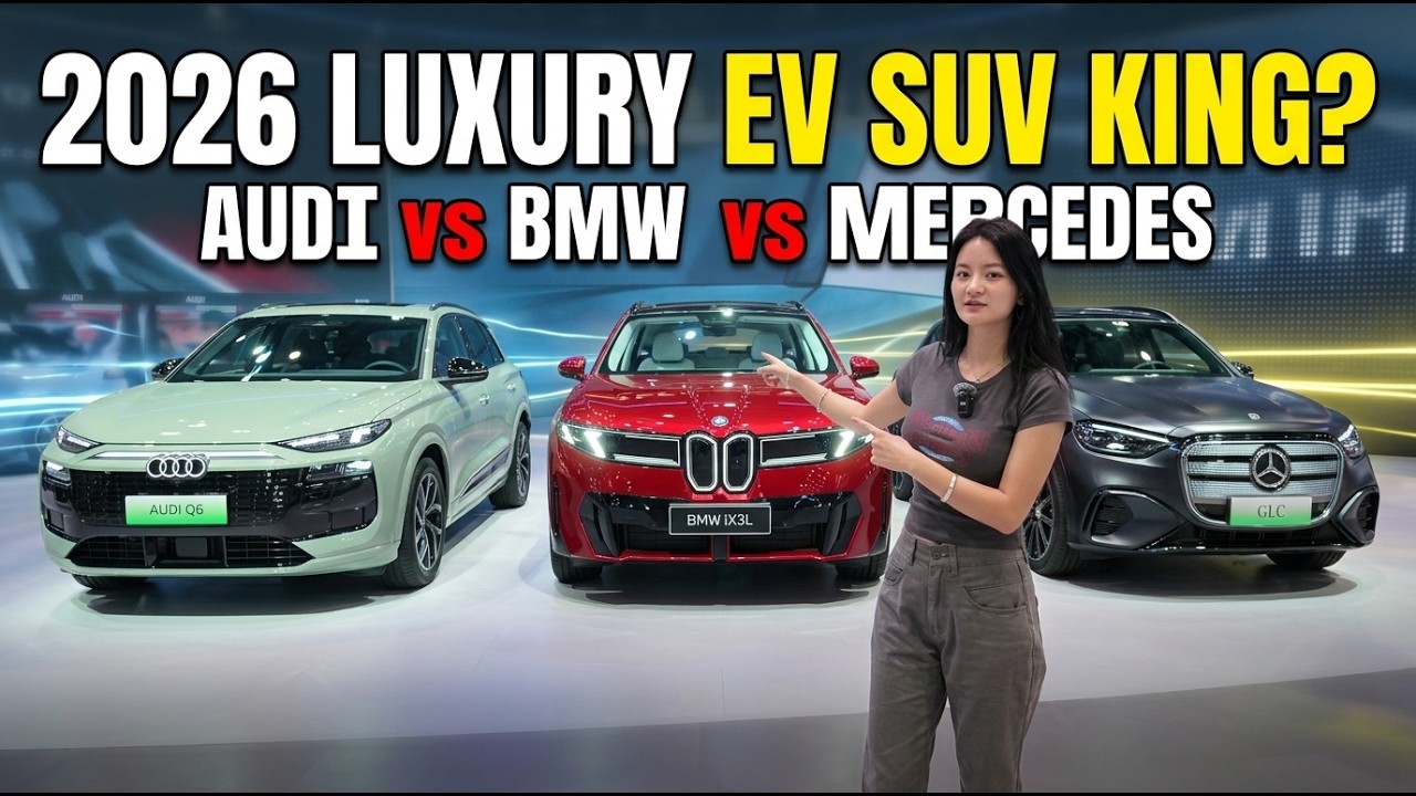 2026 EV SUV Battle: GLC EV vs iX3L vs Q6 e-tron &ndash; Range & Interior Comparison