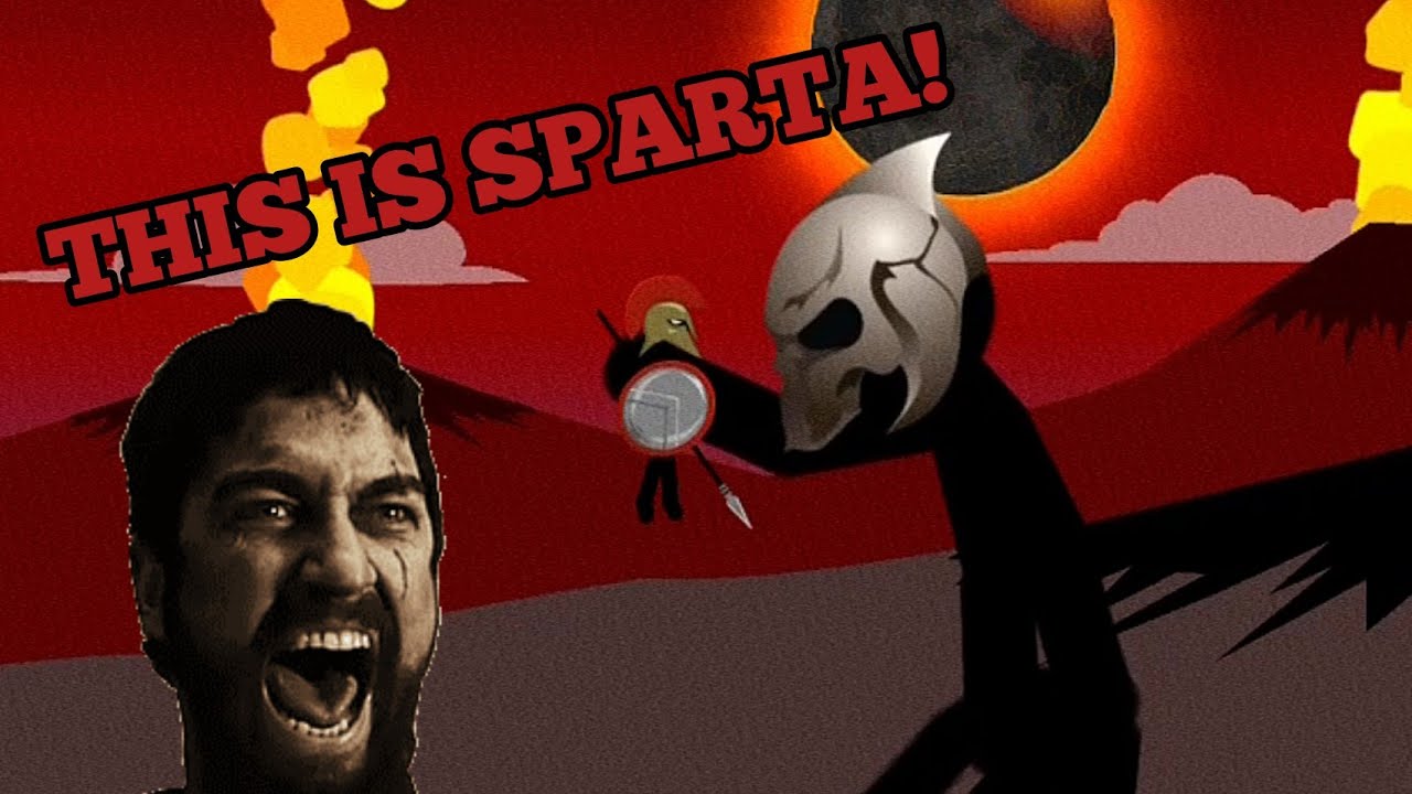 THIS IS SPARTA! Stick War Legacy