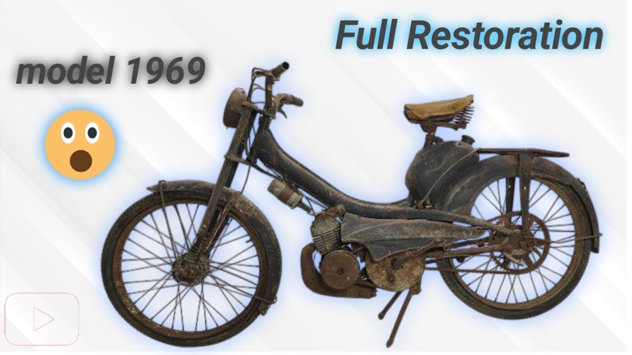 Restoration Mobylette motobecane Model  1969
