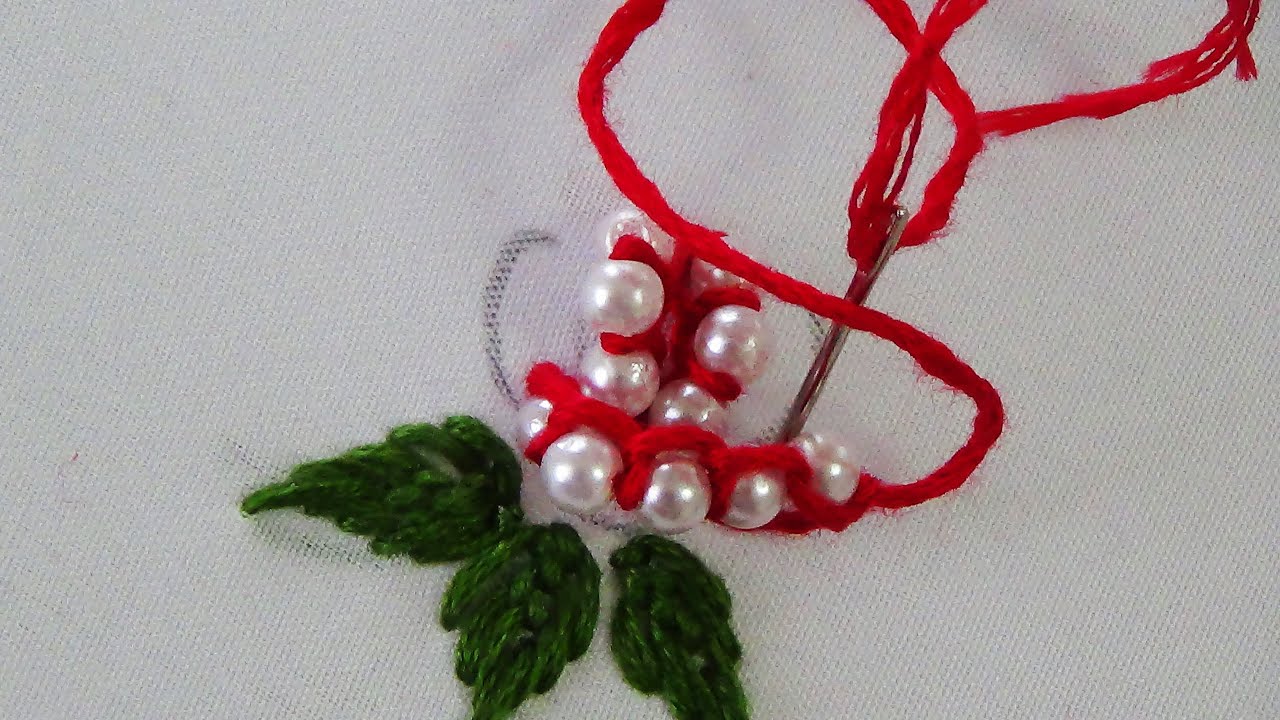 Hand Embroidery: Brazilian Embroidery/Caston Stitch/Kurti Embroidery
