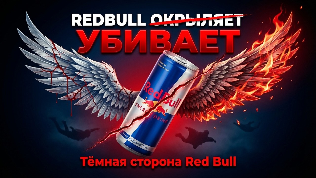 Red Bull: что скрывает самый популярный энергетик!?