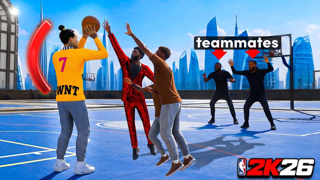 Я в ярости спровоцировал своих товарищей по команде глупыми бросками в NBA 2K26.