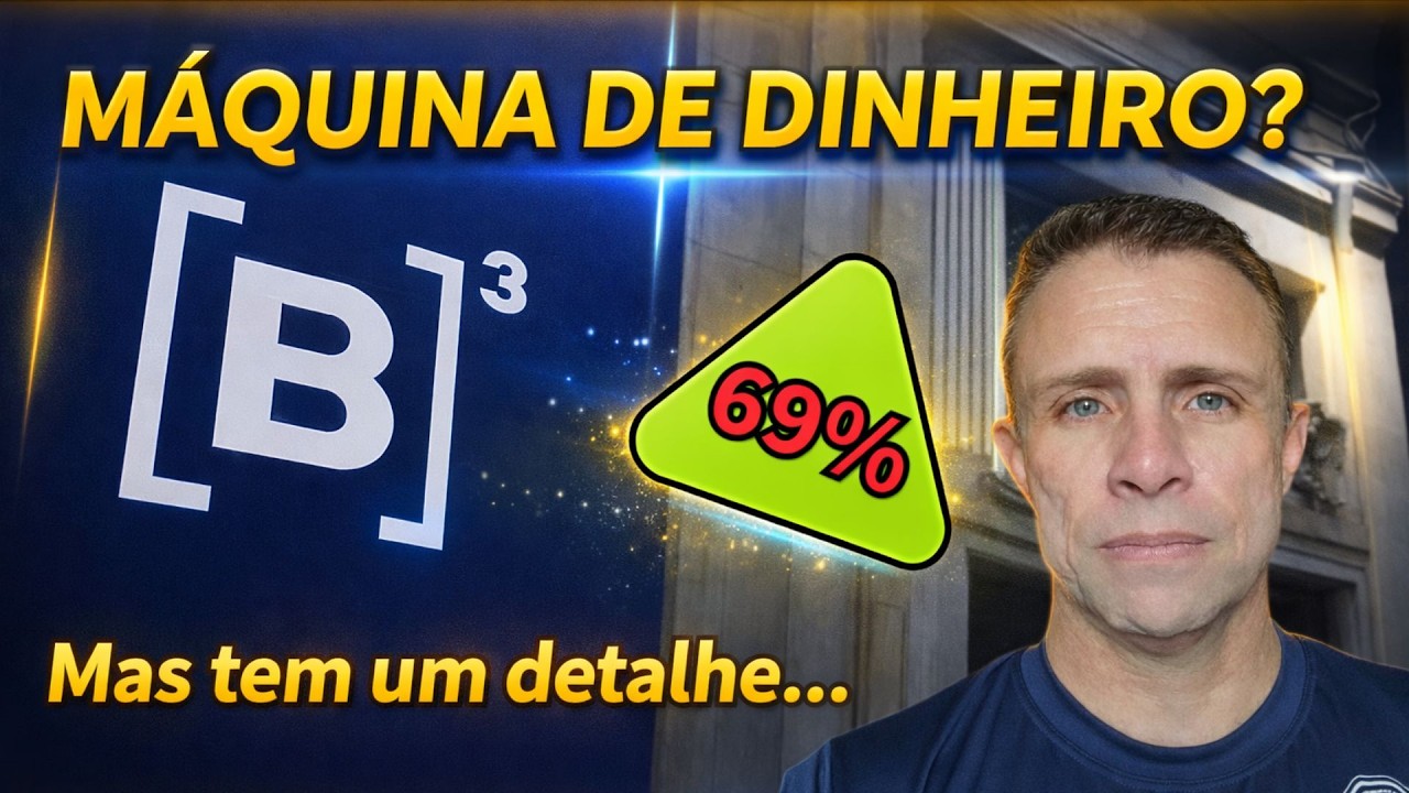 A B3 (B3SA3) &eacute; mesmo uma m&aacute;quina de dinheiro? O detalhe que ningu&eacute;m percebeu&hellip;