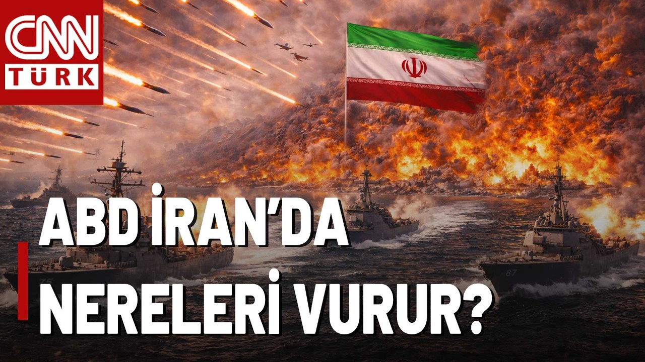 Savaş Başlarsa ABD İran'da Nereleri Vurur? İşte Olası Senaryolar...