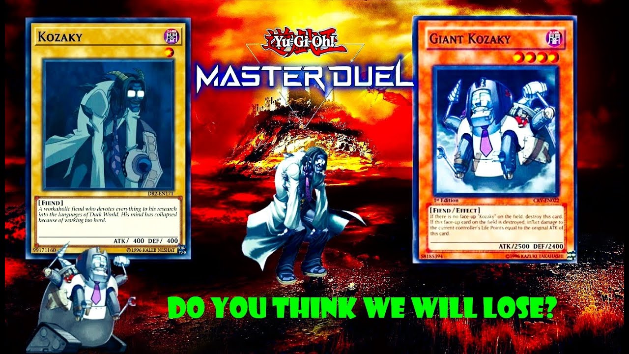 Yu-Gi-Oh! Master Duel,Kozaky Burn Deck,no FTK REVERSO!!Giant Kozaky