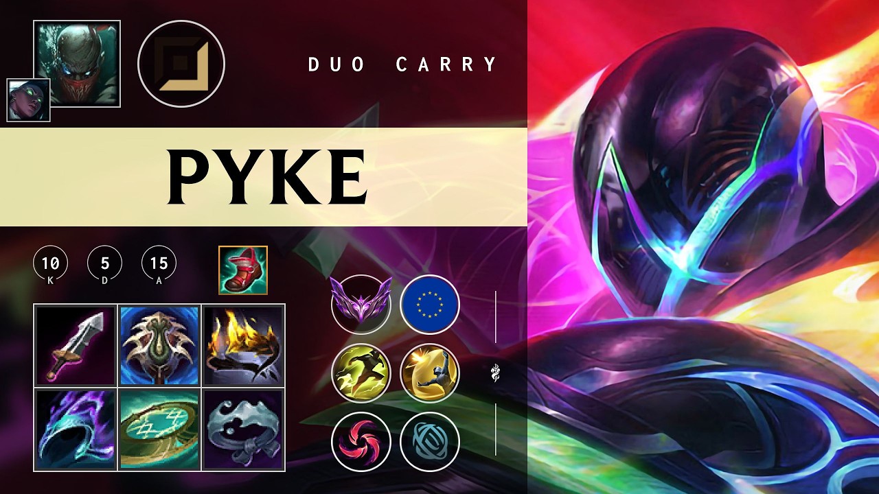 Pyke ADC vs Varus - EUW Master Patch 26.06