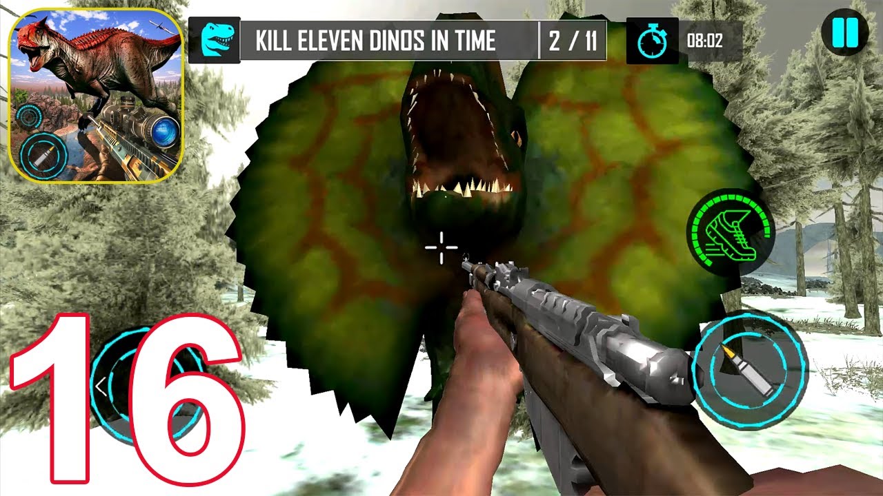 Real Dino Hunting Gun Games Android Gameplay - Part 16