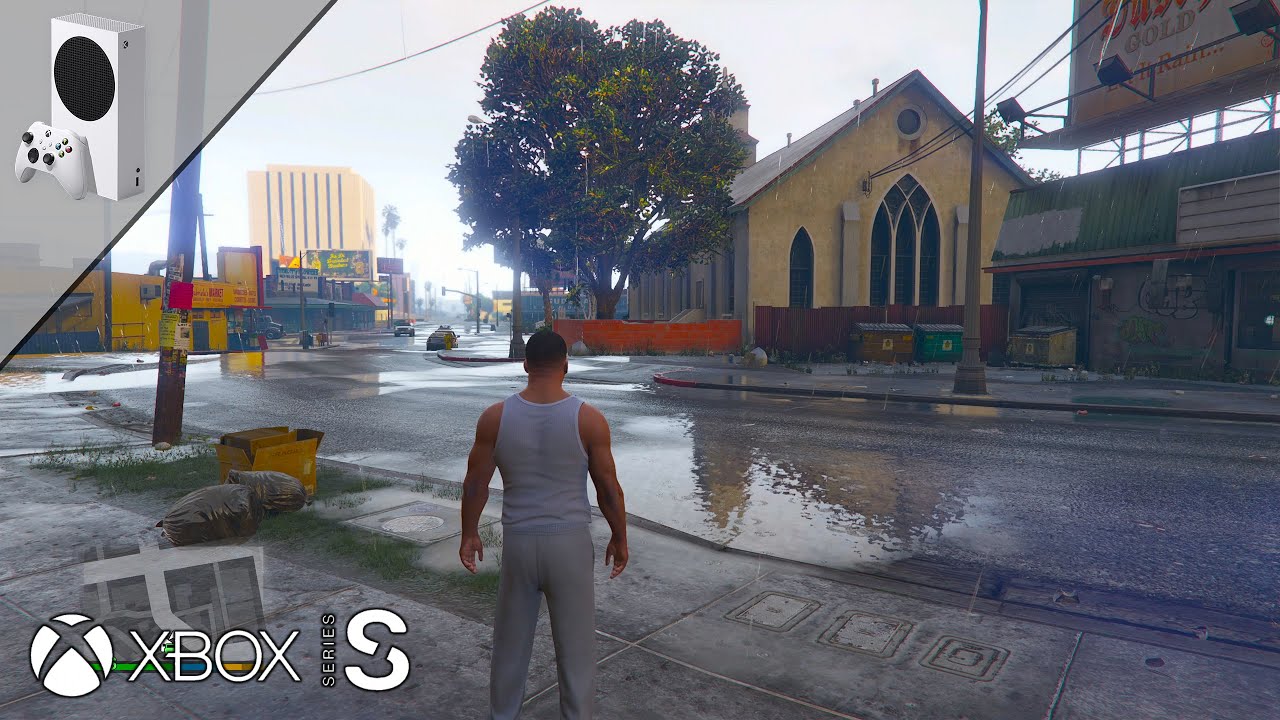 Grand Theft Auto V (GTA 5) Xbox Series S Fidelity Mode Gameplay 1440p