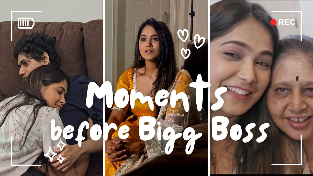 The Final Moments: Getting Ready for Bigg Boss | Packing & Goodbyes | Mokshtiha Pai