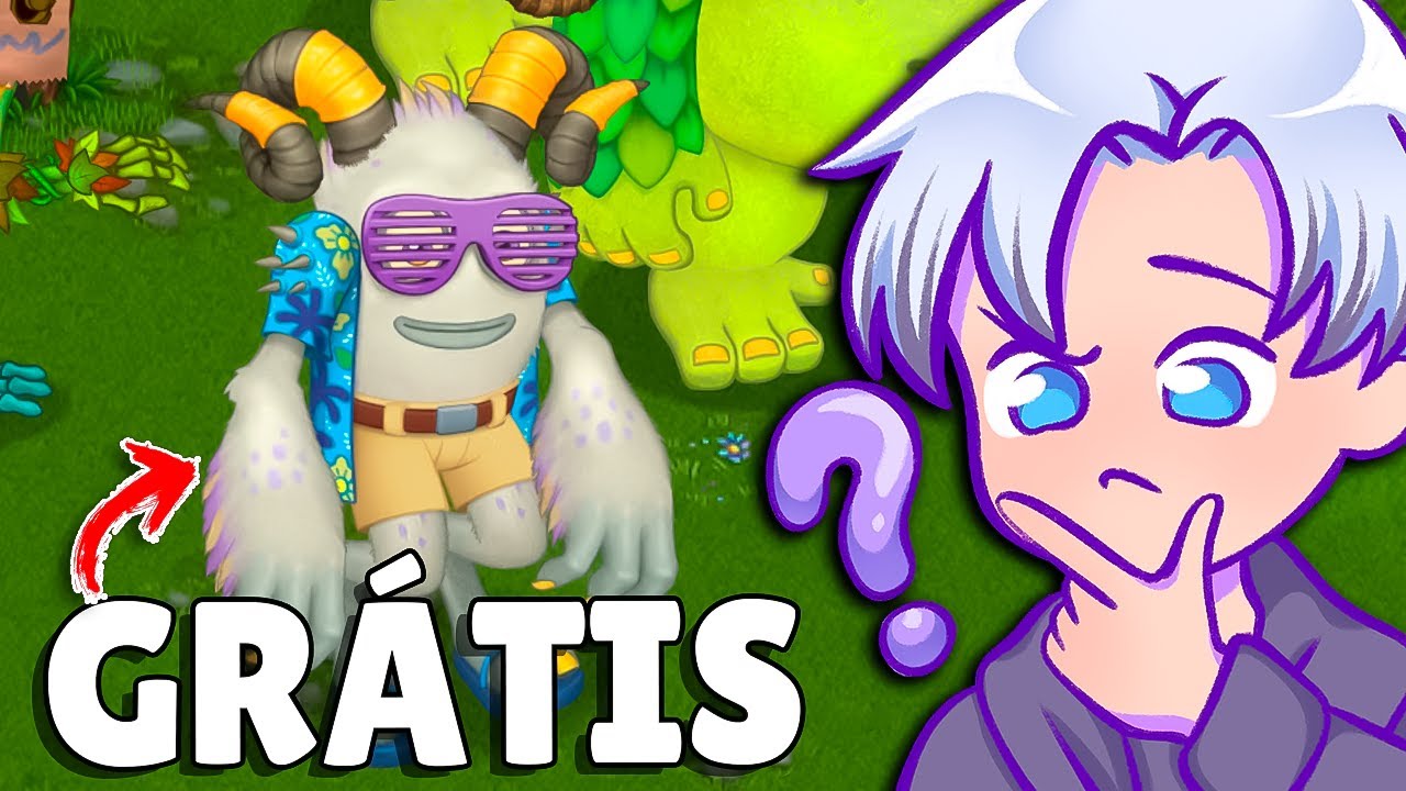 Ganhei um TAWKER de GRAÇA no MY SINGING MONSTERS!