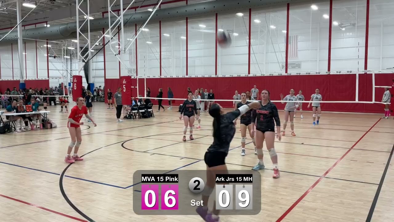 MVA 15 Pink vs Ark Jrs MH day 1 match 1 set 2