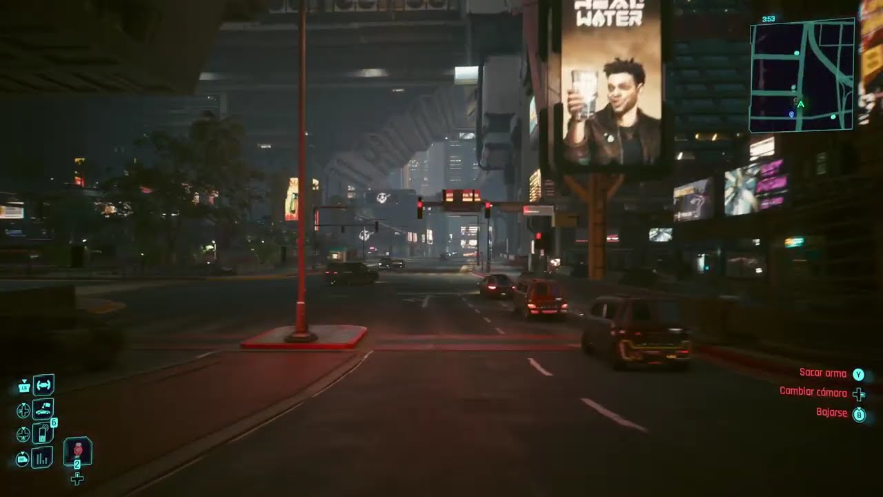 Asi es CYBERPUNK 2077 en Xbox Series S | Gameplay sin Comentarios.