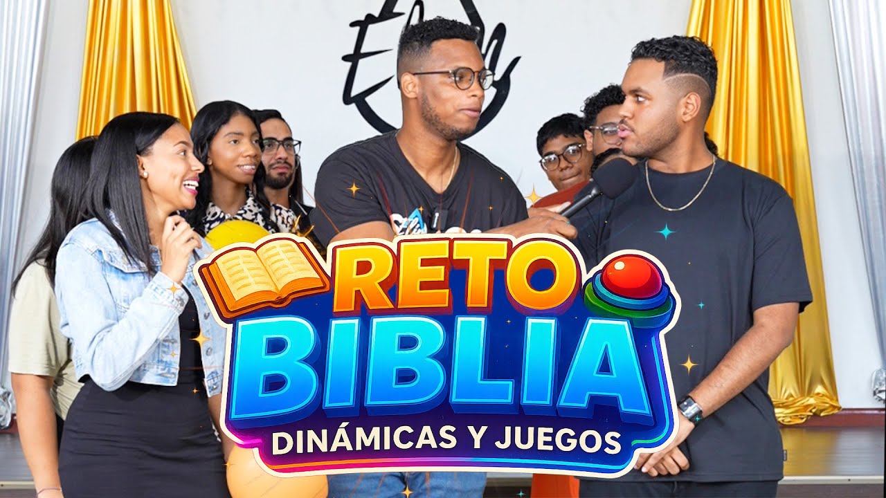 Reto Biblia Ep.1 Dinámicas y Juegos Biblicos con Jonathan Domenech #dinamicas #juegobiblico