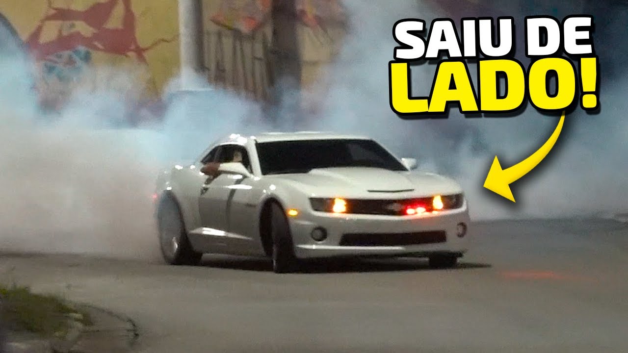 SAÍDA DE CARROS #43 - CAMARO SAINDO DE LADO