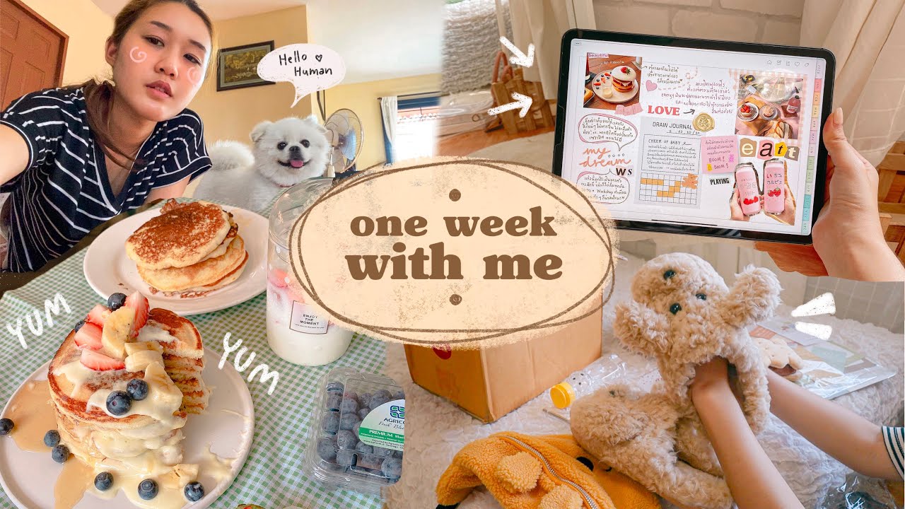 One week with me: กักตัวอยู่บ้านทำอะไรดี🏠 l Peanut Butter