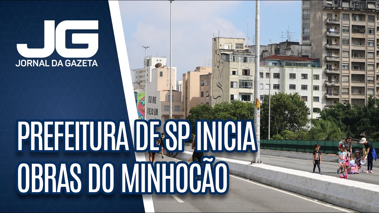 Prefeitura de SP dá início a construção de bolsão embaixo do Minhocão