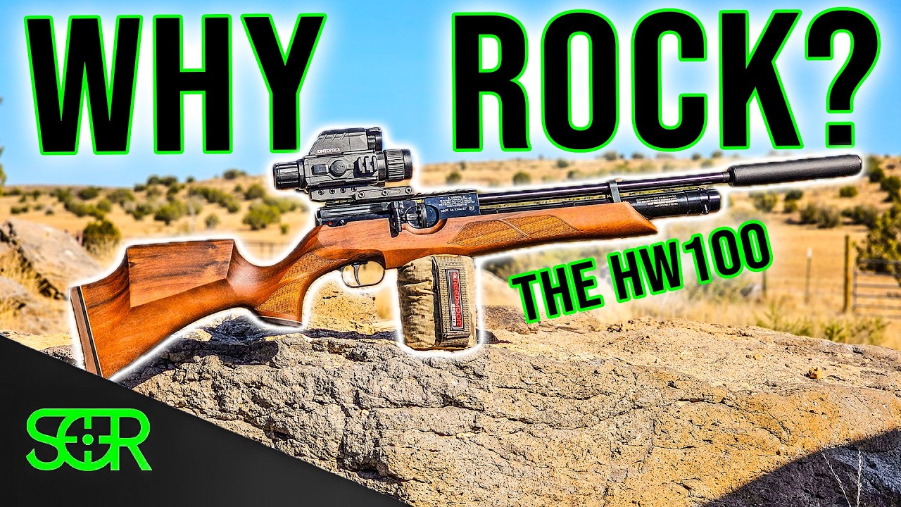WOW! Them Germans Make One Heck of an AIRGUN! WEIHRAUCH HW 100 SPORTER