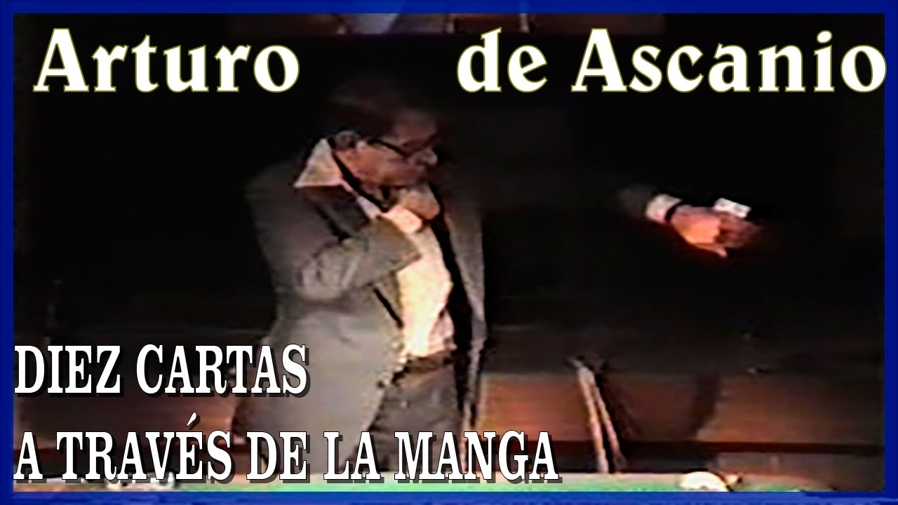 ARTURO DE ASCANIO - DIEZ CARTAS A TRAVÉS DE LA MANGA - MAGIA CON CARTAS - MAGIA DE CERCA