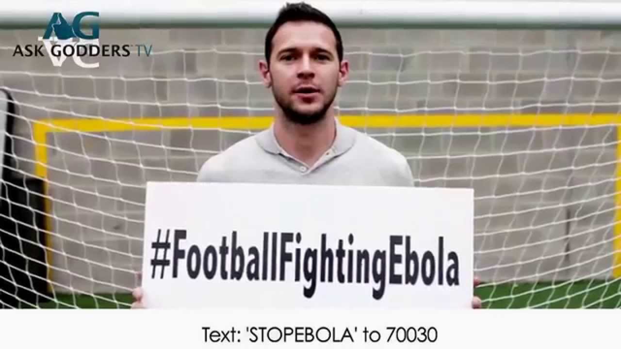 West Ham FC's Matt Jarvis' video message supporting #FootballFightingEbola