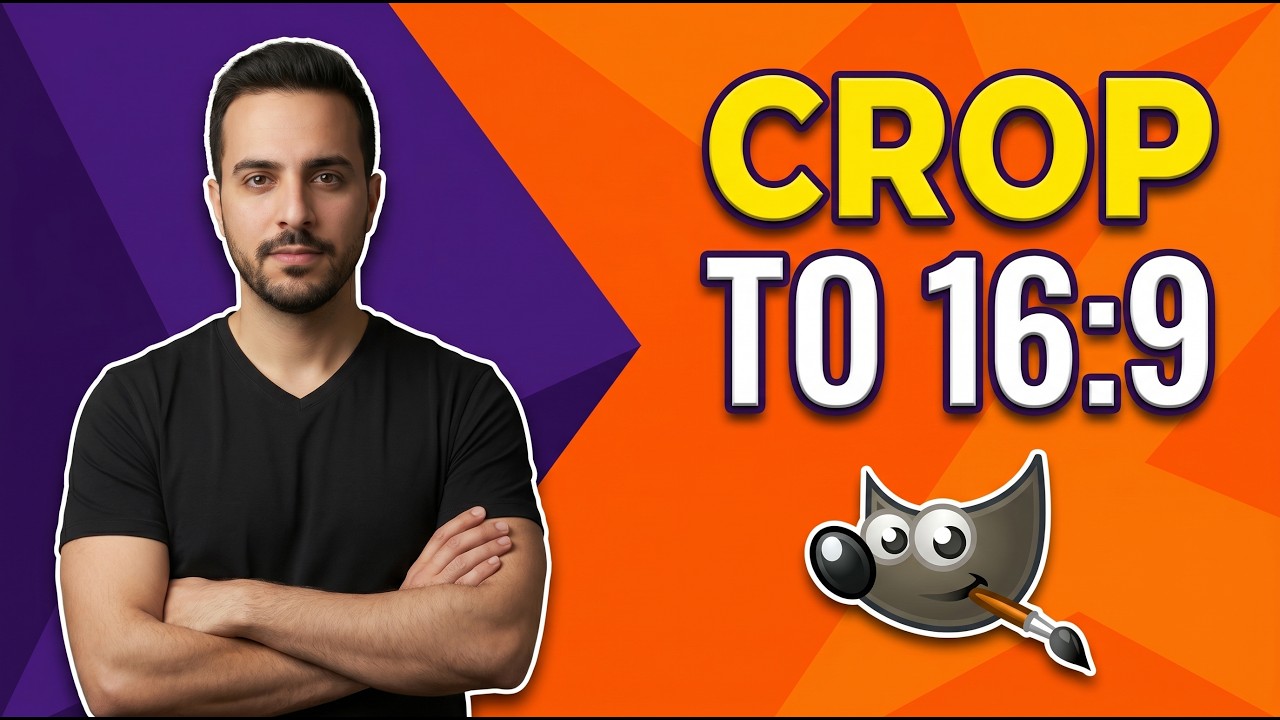 How To Crop To 16:9 In GIMP (Easy Guide)