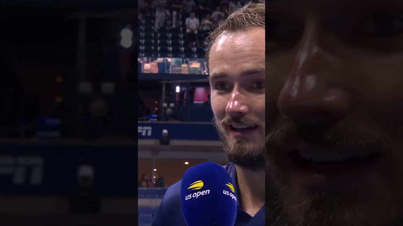 Daniił Miedwiediew lubi wbijać szpileczki 📍😅