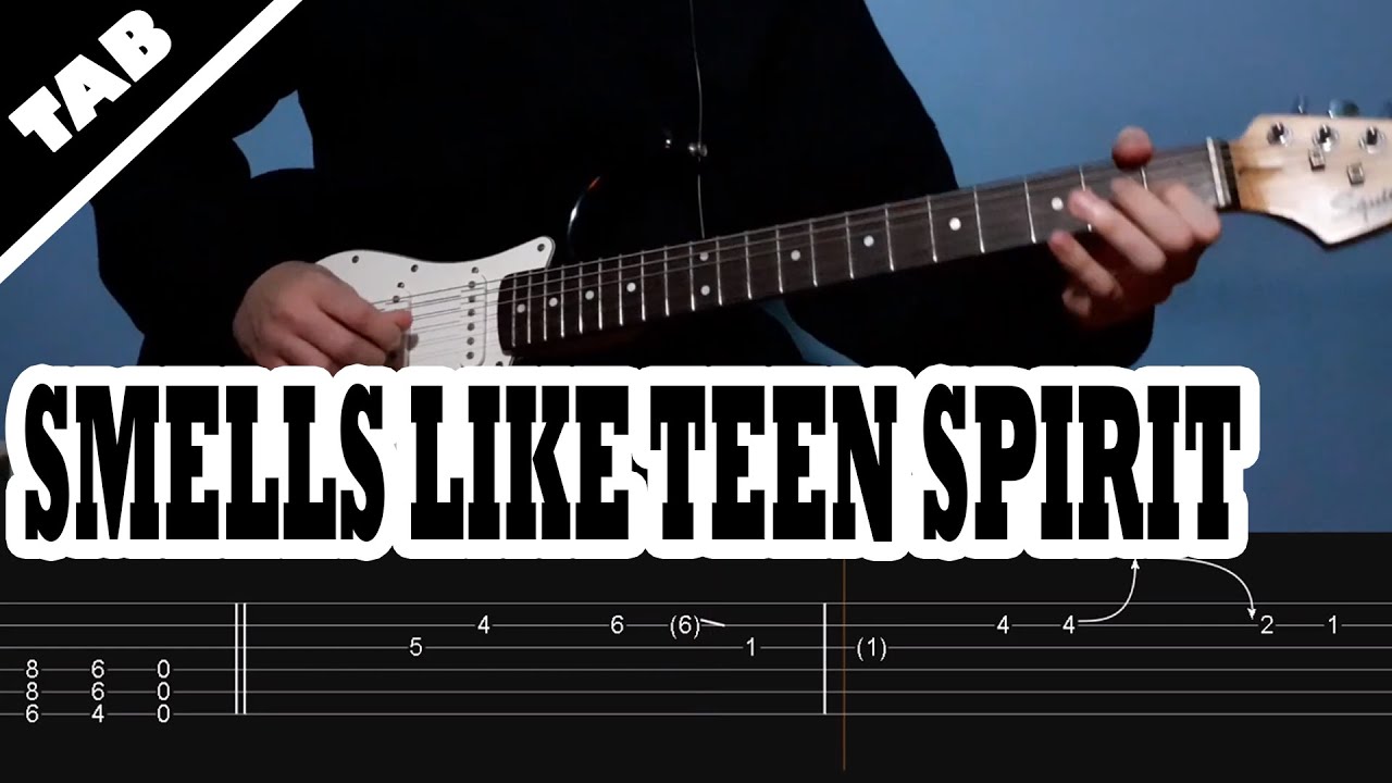 Smells Like Teen Spirit - Nirvana | Guitar TAB | Lesson | Tutorial