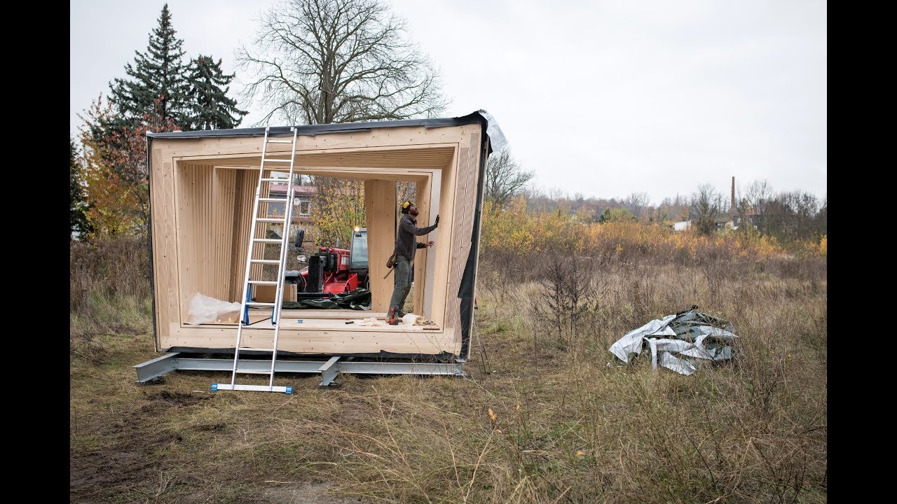 Das Timber Prototype House - Blockbau digital