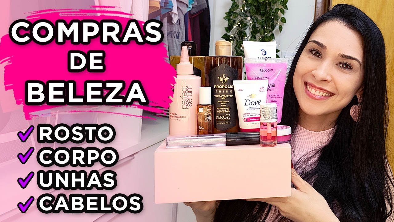 Comprinhas de Beleza na Shopee! 🌸 Rosto | Corpo | Unhas | Cabelos! 🌸