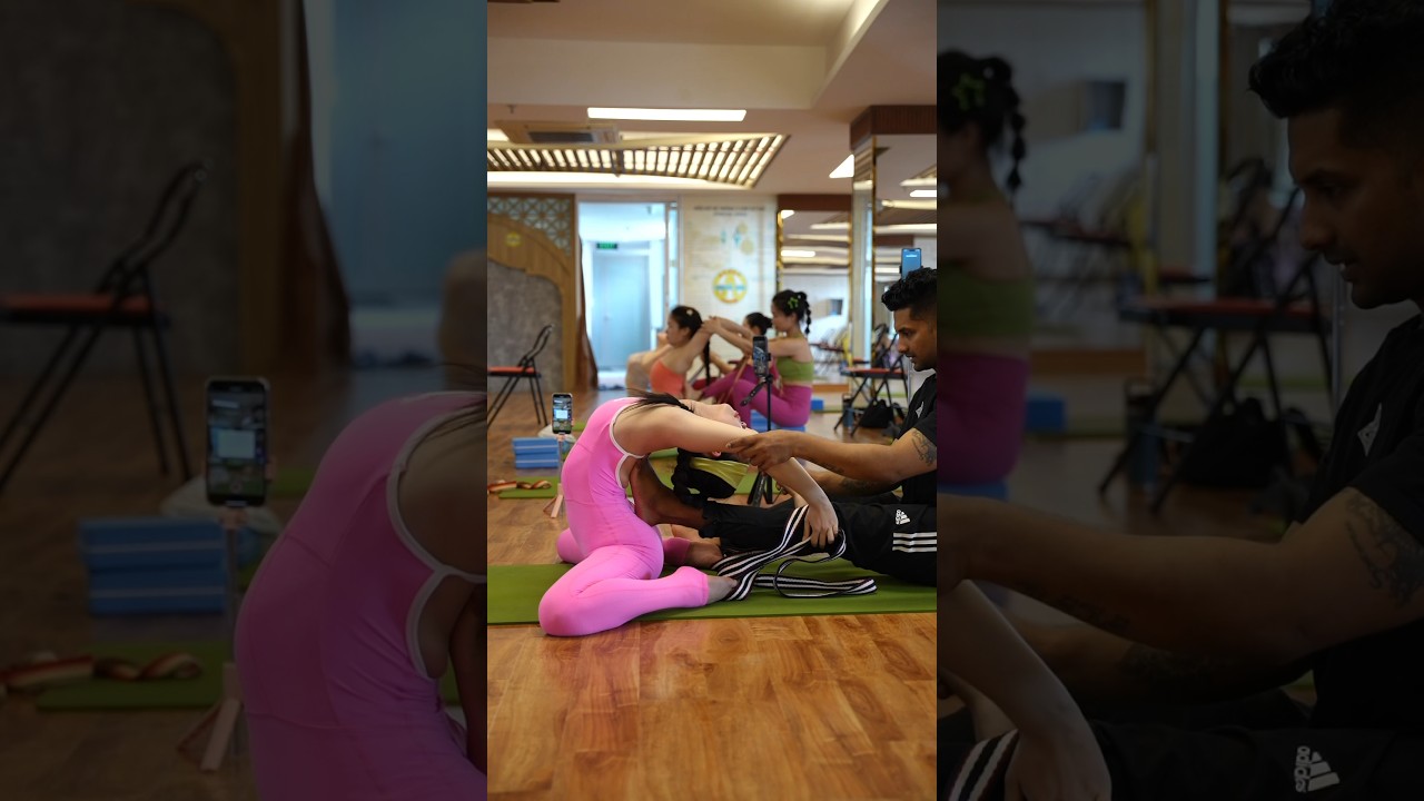Upper backbend drills | Advanced yoga with yograja #advancedyoga #backbending #yoga #backbendyoga