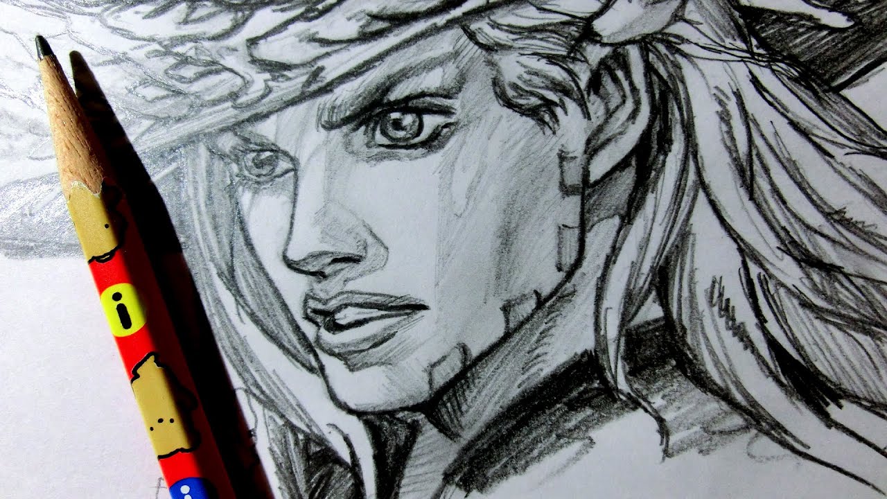 ASMR | Pencil Drawing 211 | Gyro (Request)