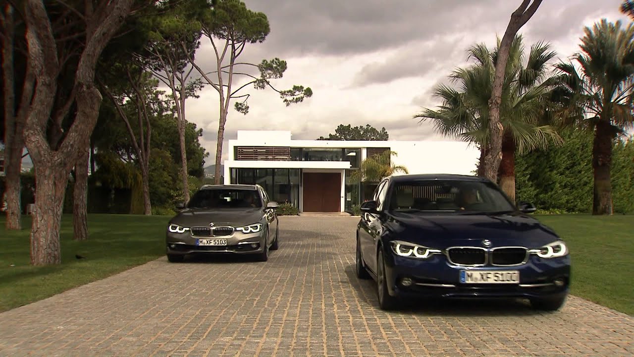 2015 BMW 3-Series facelift Sedan and Touring video presentation