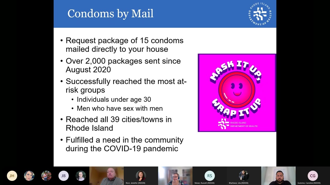 RIDOH&rsquo;s HIV & STD Surveillance and Prevention Programs