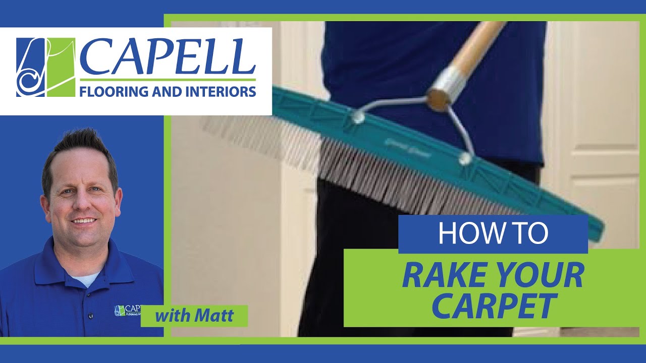 How to Use a Carpet Rake | Carpet Care Tips for High-Traffic Areas (Boise & Meridian, Idaho)