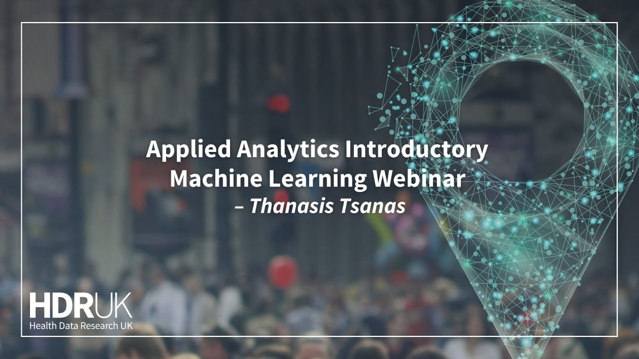 1. Overview of data analytics and machine learning - Thanasis Tsanas