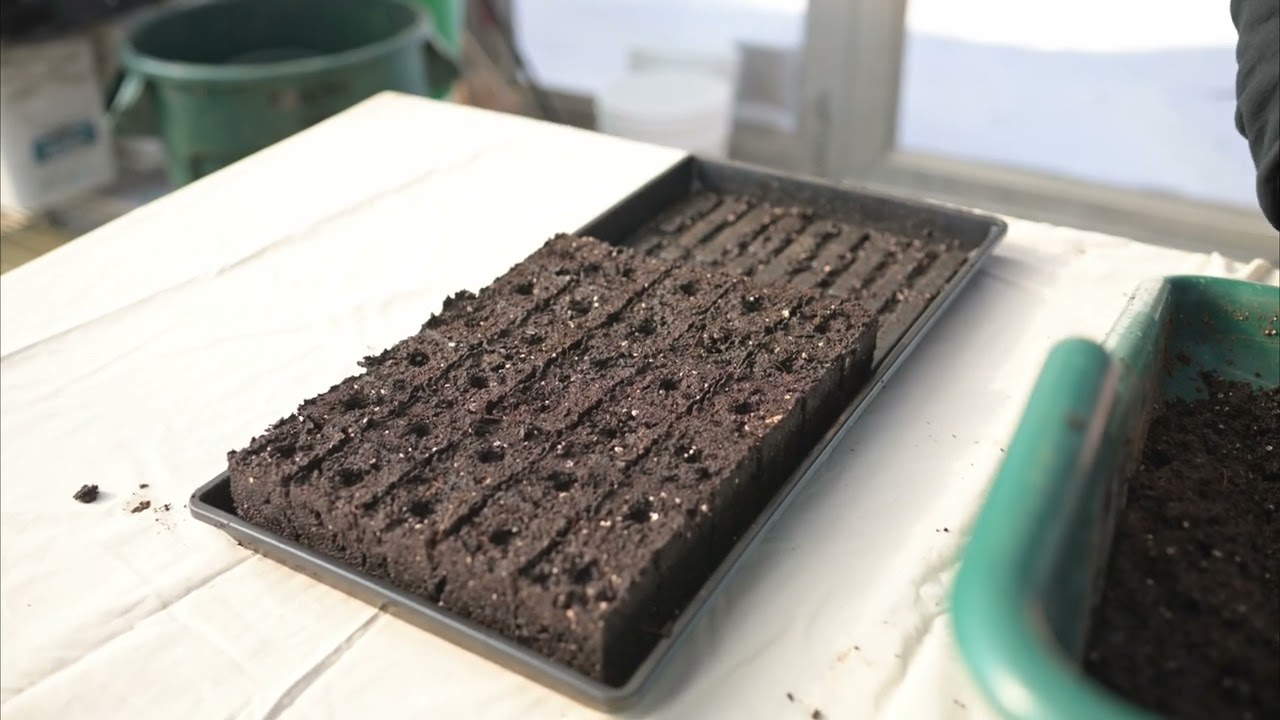 Johnny's 10-Cell Handheld Soil Blocker