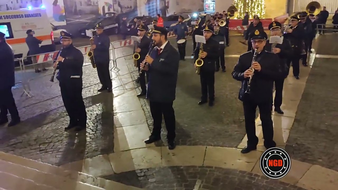 Marcia Pescasseroli Banda di Bitonto G Bastiani - Lella 6/12/23 Bari Festa di San Nicola