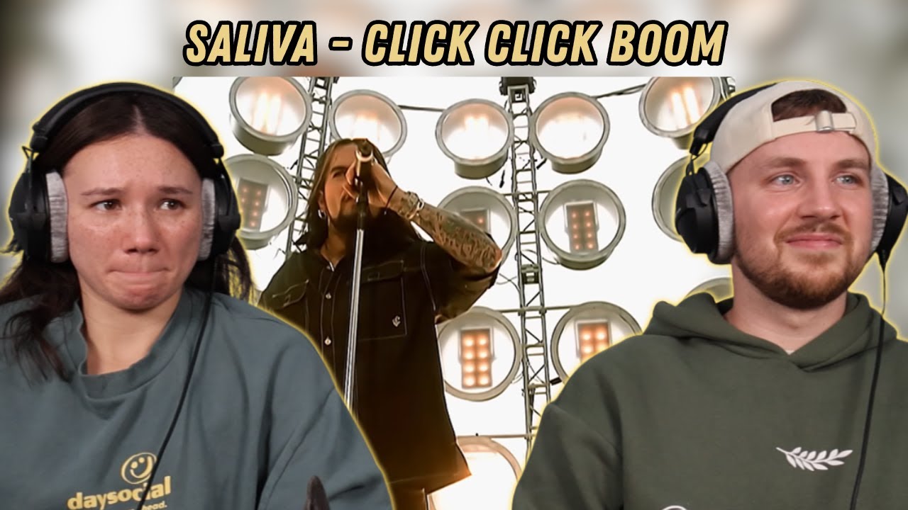 Saliva - Click Click Boom REACTION