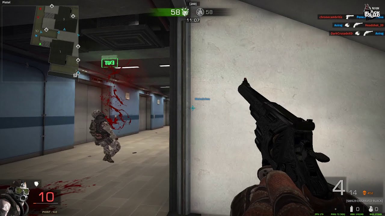 Black Squad Steam (Indonesia) - Pistol TDM Gameplay (No Commentary)