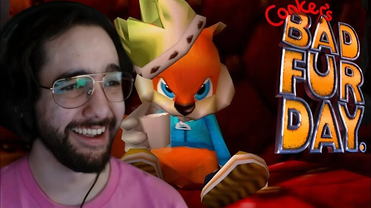 Redshell plays Conkers Bad Fur Day [uncensored]